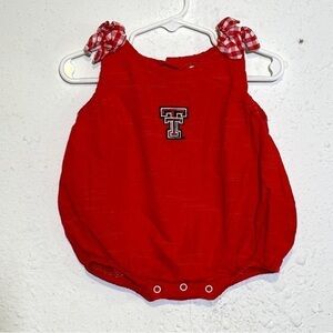 Texas Tech Red Raiders One Piece Size 3 months